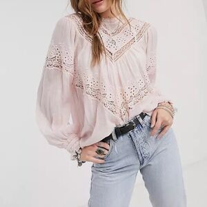 Free People Moon Cake Abigail blouse